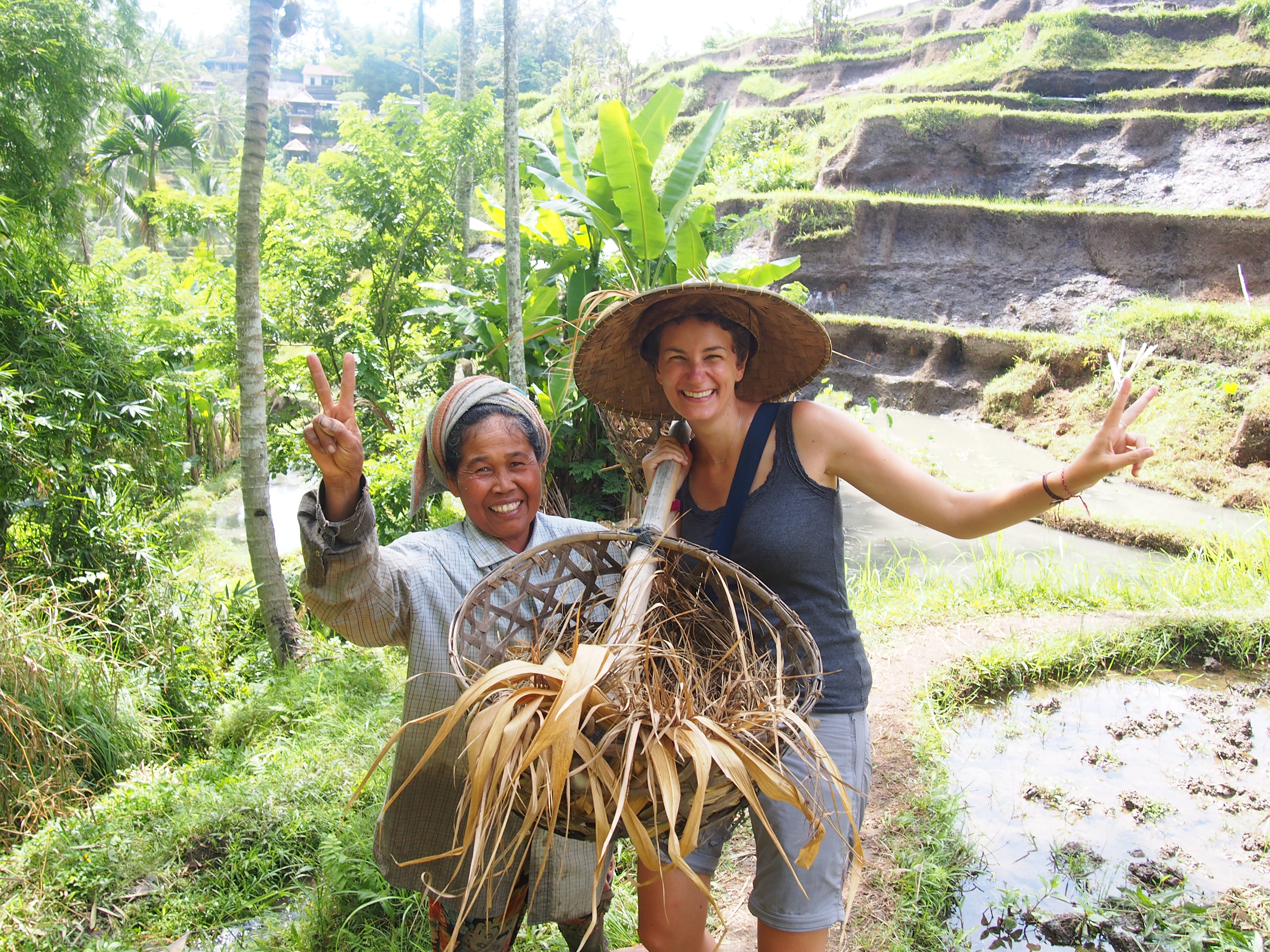 Temples et rizières près d’Ubud