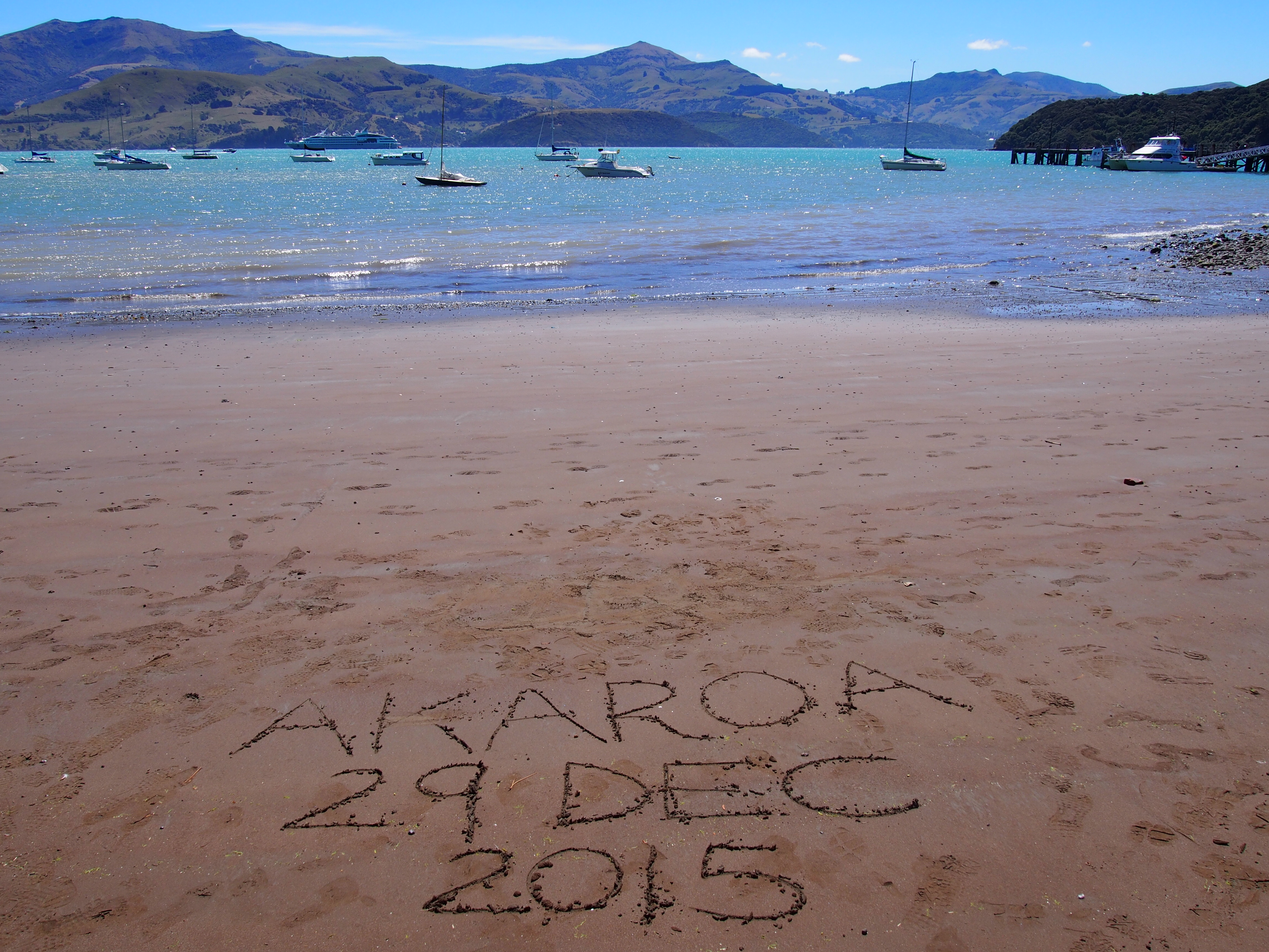 Akaroa, ville française