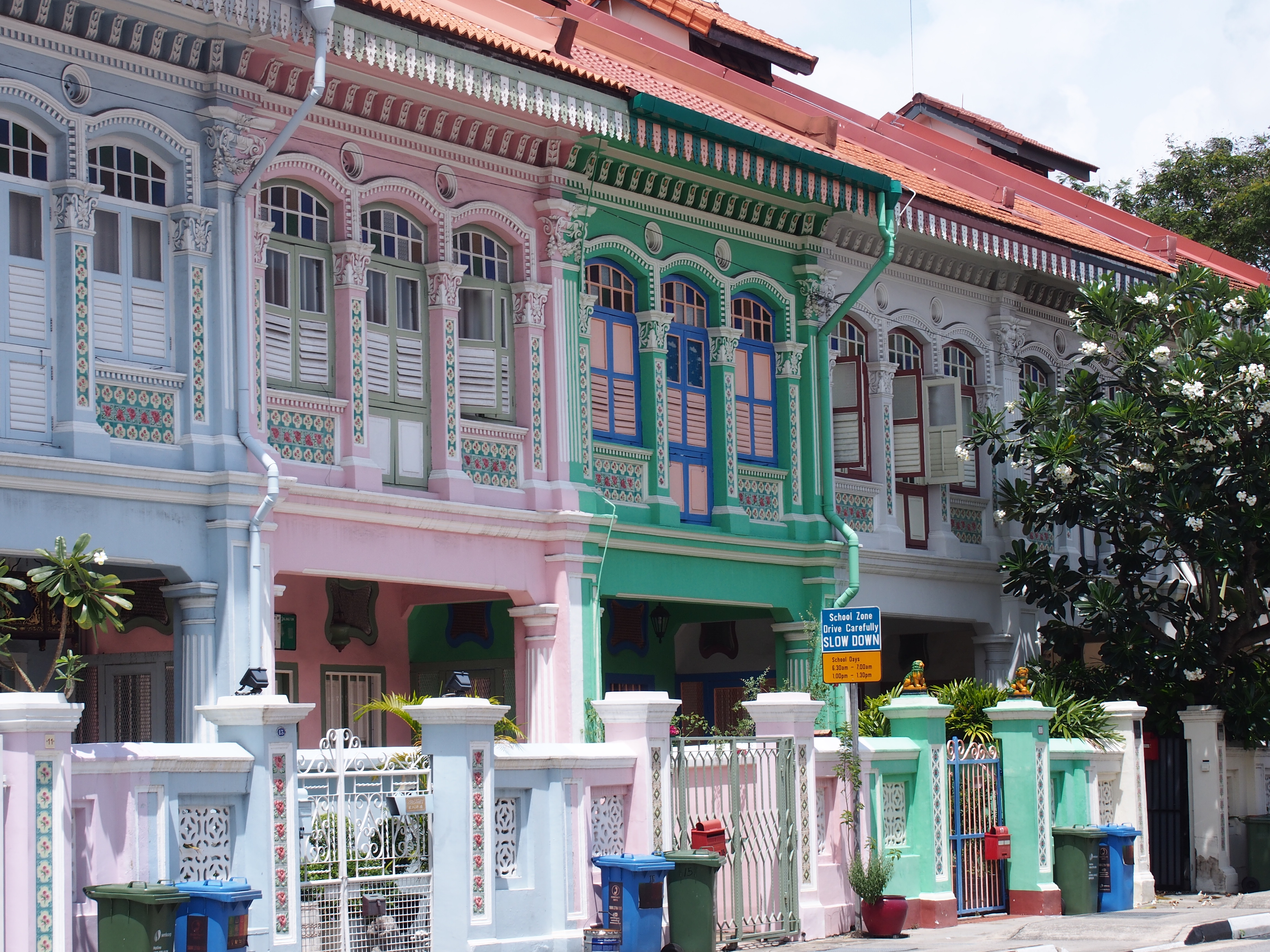 Quelques quartiers de Singapour